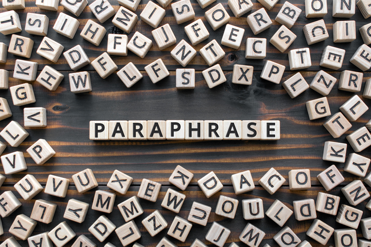 Paraphrasing – Techniques for Rephrasing, Rewording, and Rewriting.